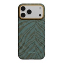 Apple iPhone 17 Pro Max Uyumlu Kılıf M-safe Şarj Özellikli Aramid Fiber Pitaka Breath of Veins Serisi Kapak