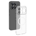Xiaomi Poco F8 Ultra Uyumlu Kamera Korumalı M-Safe Şarj Özellikli Şeffaf Zore London Sert PC Kapak