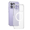 Xiaomi Poco F8 Pro Uyumlu Kamera Korumalı M-Safe Şarj Özellikli Şeffaf Zore London Sert PC Kapak