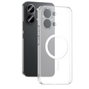 Xiaomi Poco X8 Pro Max Uyumlu Kamera Korumalı M-Safe Şarj Özellikli Şeffaf Zore London Sert PC Kapak