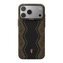 Apple iPhone 17 Pro Uyumlu Kılıf M-safe Şarj Özellikli Raptic Aramid Skin Scepter Serisi Kapak