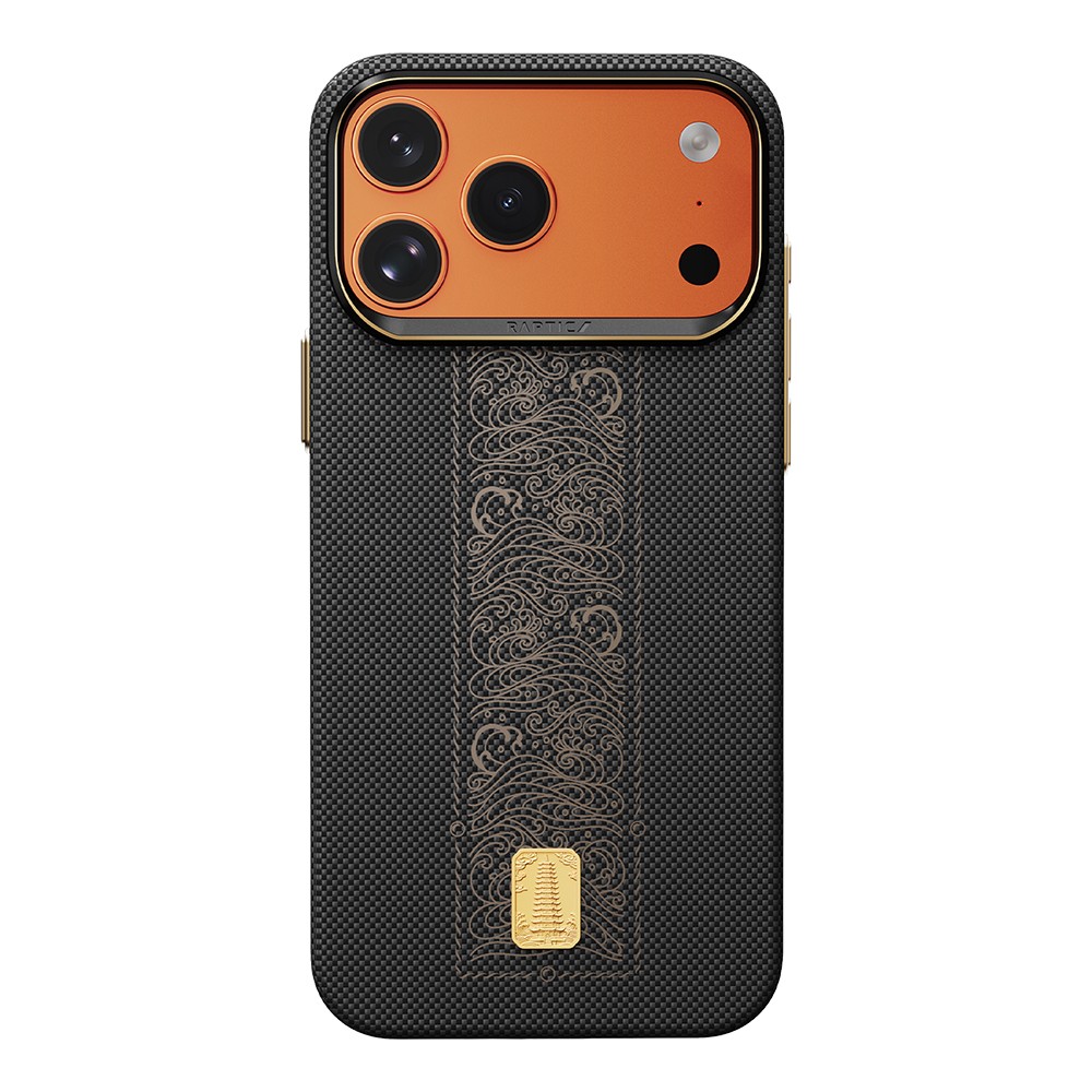 Apple iPhone 17 Pro Uyumlu Kılıf M-safe Şarj Özellikli Raptic Aramid Skin Rise Serisi Kapak