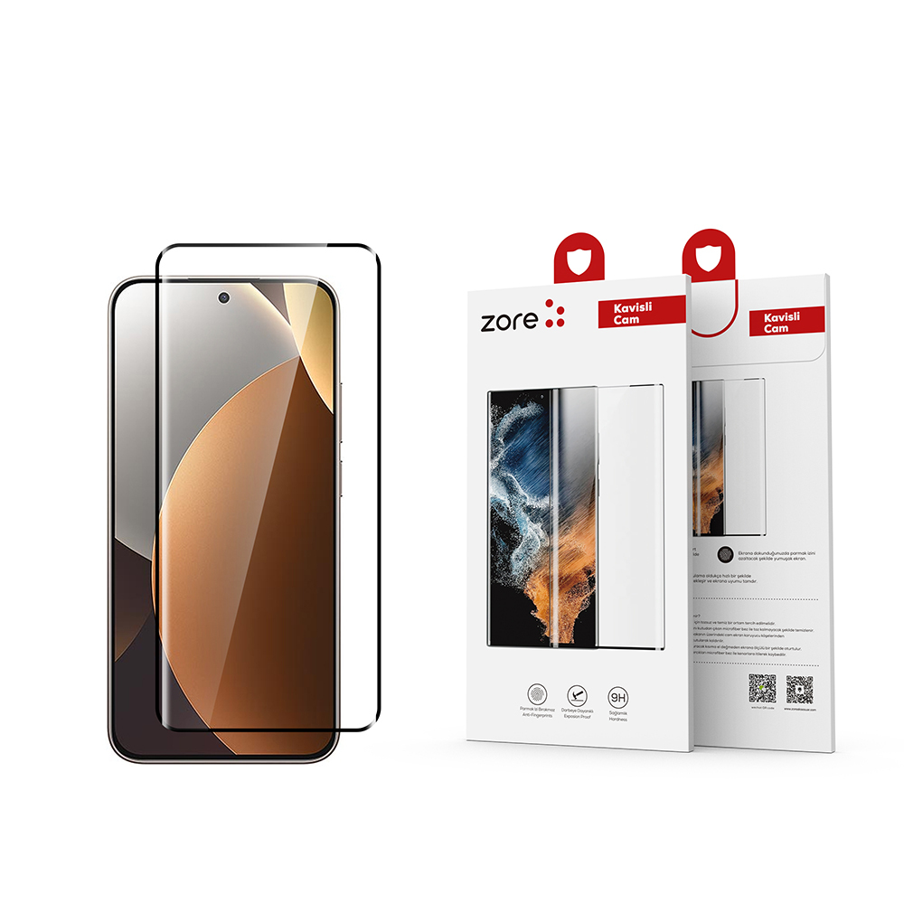 Xiaomi Redmi Note 15 Pro 4G Uyumlu Zore Full Yapışkanlı Cam Ekran Koruyucu