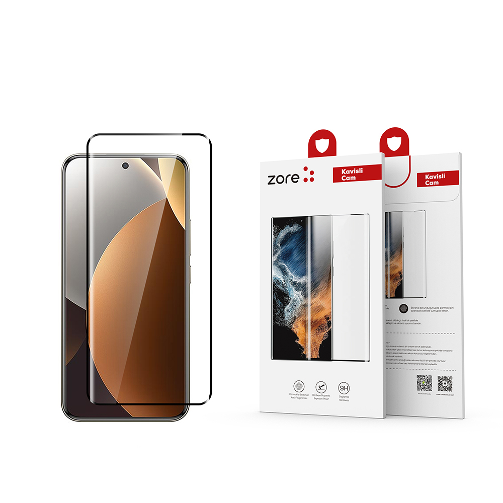 Xiaomi Redmi Note 15 Pro Plus Uyumlu Zore Full Yapışkanlı Cam Ekran Koruyucu