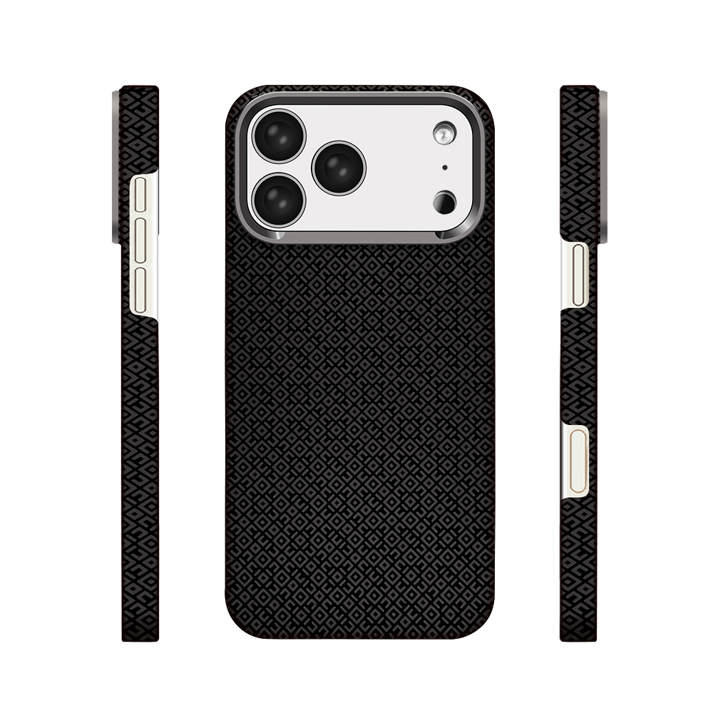 Apple iPhone 17 Pro Max Uyumlu Kılıf M-Safe Şarj Özellikli Zore Paris Vax Sert PC Kapak