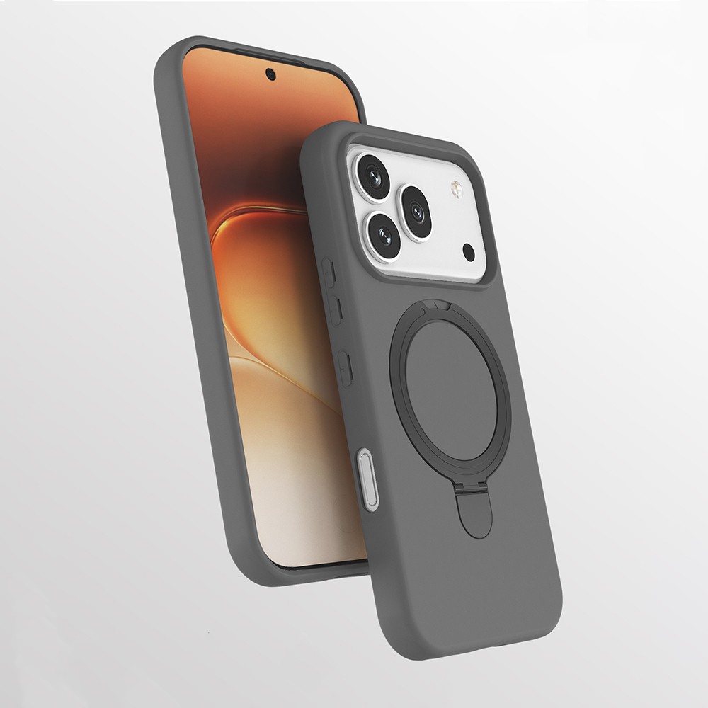 Honor 600 Pro 5G Uyumlu Kılıf M-safe Şarj Özellikli Standlı Zore Samara Kapak
