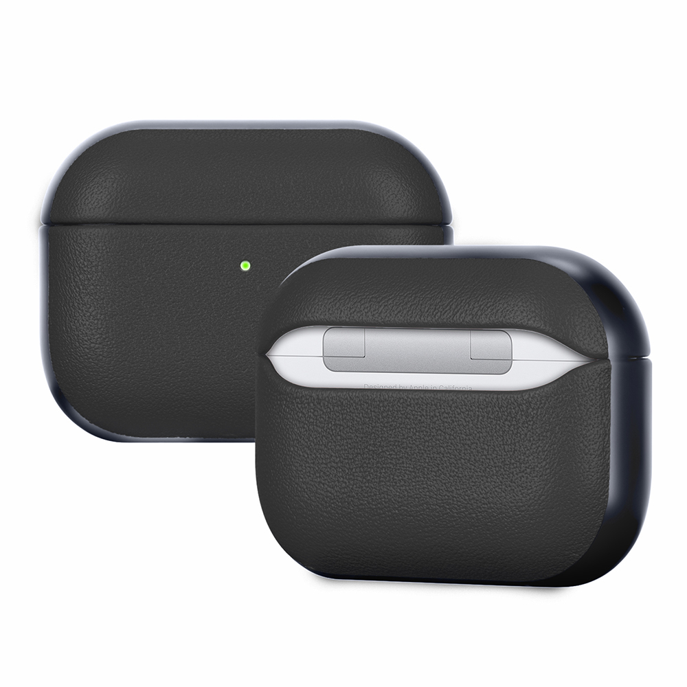 Apple AirPods Pro 3 Uyumlu Kılıf M-Safe Şarj Özellikli Mutural Poying Serisi Deri Tasarımlı Kapak