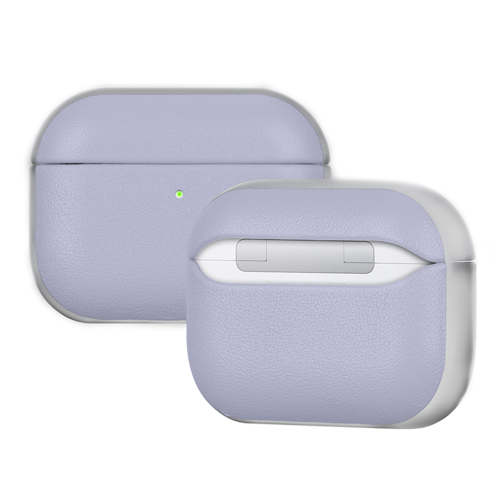 Apple AirPods Pro 3 Uyumlu Kılıf M-Safe Şarj Özellikli Mutural Poying Serisi Deri Tasarımlı Kapak