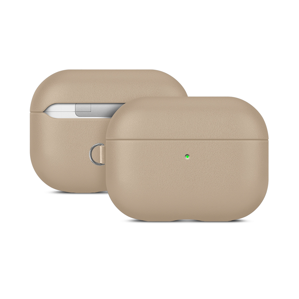 Apple AirPods Pro 3 Uyumlu Kılıf M-Safe Şarj Özellikli Mutural Yahu Serisi Deri Tasarımlı Kapak