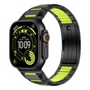 Apple Watch 42mm Uyumlu Zore KRD-155 Metal Silikon Kordon