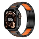 Apple Watch 42mm Uyumlu Zore KRD-155 Metal Silikon Kordon