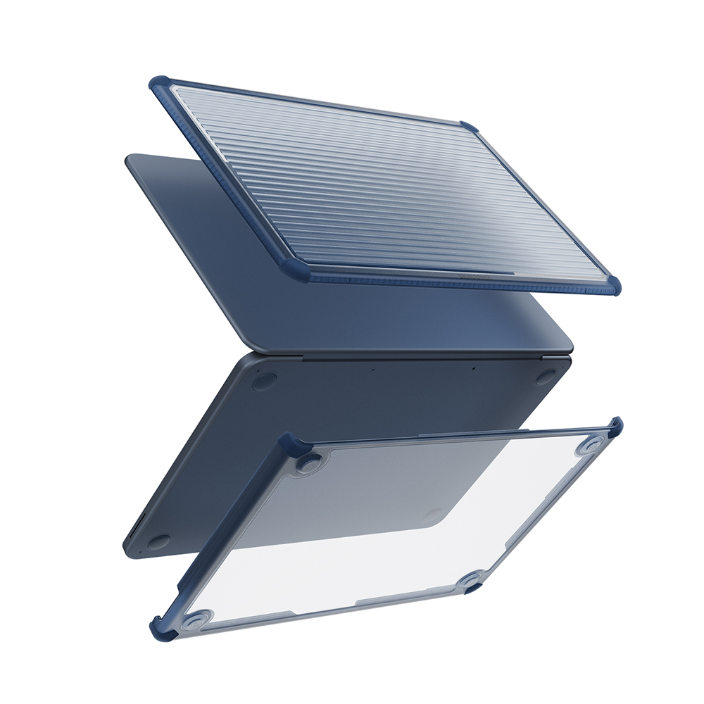 Apple Macbook Neo 13’ A3404 Skinarma Vibron Serisi Klipsli Kurulum Özellikli Kapak