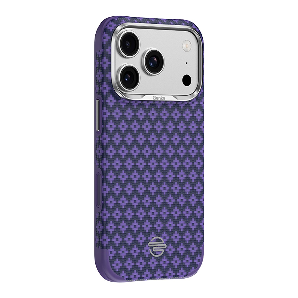 Apple iPhone 17 Pro Max Uyumlu Kılıf M-Safe Şarj Özellikli Benks ArmorPro ArmorEdge X9 Serisi Kevlar Kapak