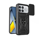 Xiaomi Poco F8 Ultra Uyumlu Kılıf Magnetik Standlı Kamera Korumalı Zore Sürgülü Vega Kapak