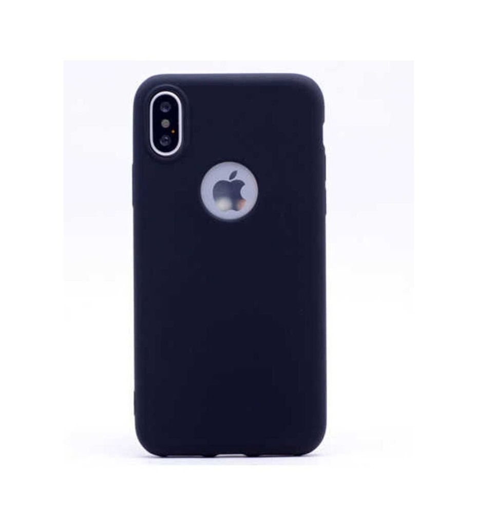 [RNZ-TA1241] Apple iPhone X Uyumlu Kılıf Zore Premier Silikon Kapak (Siyah)