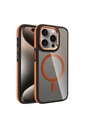 Apple iPhone 15 Pro Max Uyumlu Kılıf M-safe Şarj Özellikli Mat Görünümlü Zore Solo Kapak