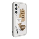 Samsung Galaxy A55 Uyumlu Kılıf Kamera Korumalı Baskılı Arka Yüzey Zore Klas Kapak