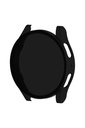 Samsung Galaxy Watch 6 40mm Uyumlu Sert PC Kasa ve Privacy Hayalet Ekran Koruyucu Zore Watch Gard 32