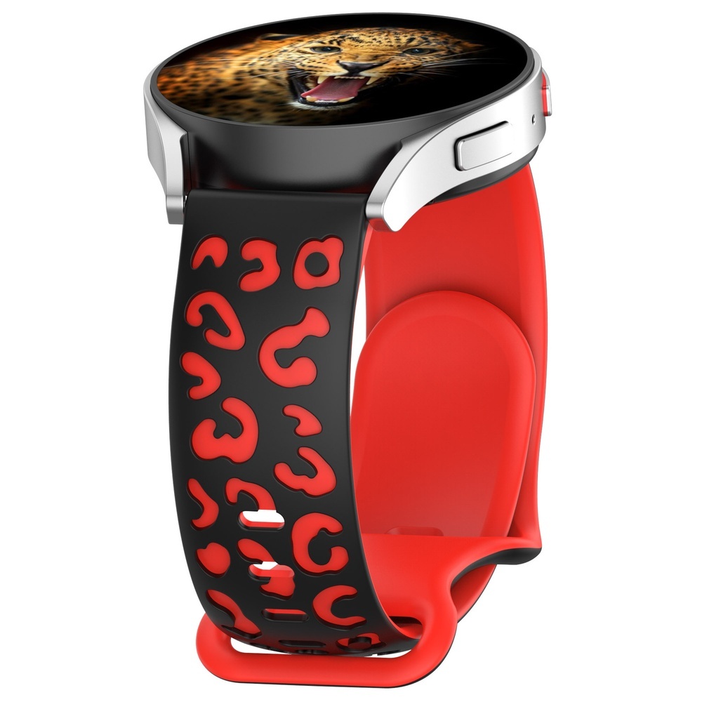 Samsung Galaxy Watch 42mm Uyumlu Zore KRD-140 20mm Silikon Kordon Strap Kayış