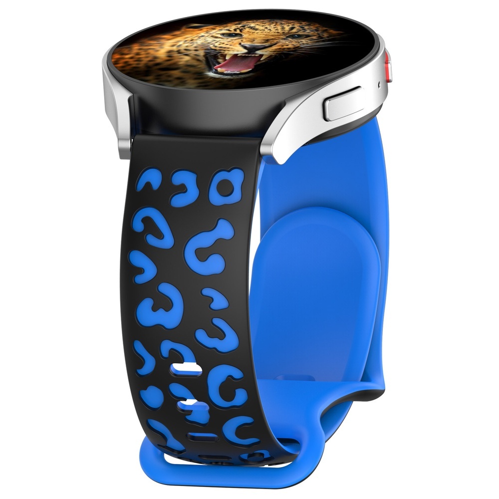 Samsung Galaxy Watch 42mm Uyumlu Zore KRD-140 20mm Silikon Kordon Strap Kayış