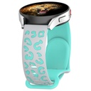 Samsung Galaxy Watch 42mm Uyumlu Zore KRD-140 20mm Silikon Kordon Strap Kayış