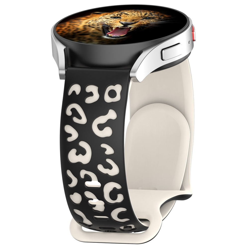 Samsung Galaxy Watch 42mm Uyumlu Zore KRD-140 20mm Silikon Kordon Strap Kayış
