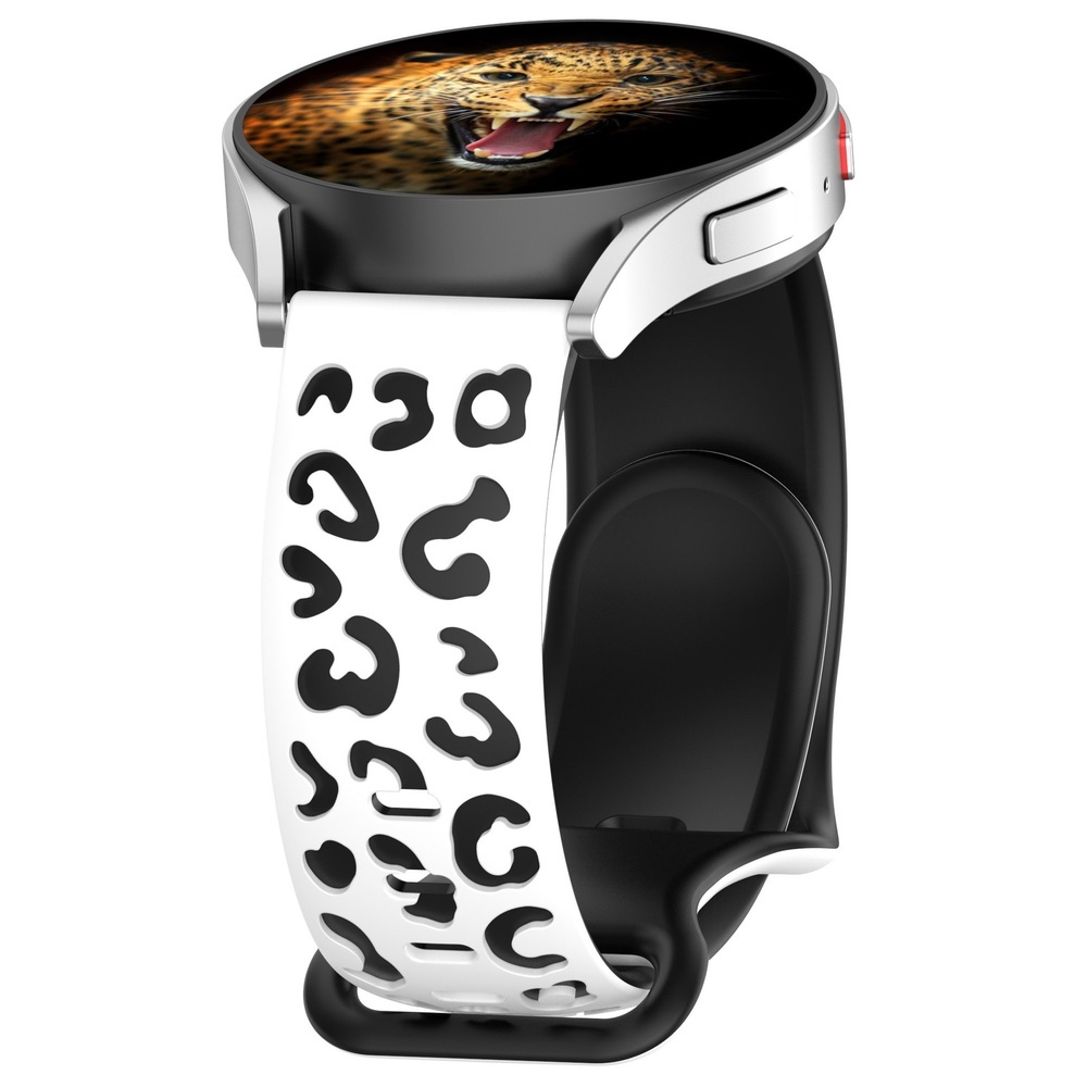 Samsung Galaxy Watch 42mm Uyumlu Zore KRD-140 20mm Silikon Kordon Strap Kayış