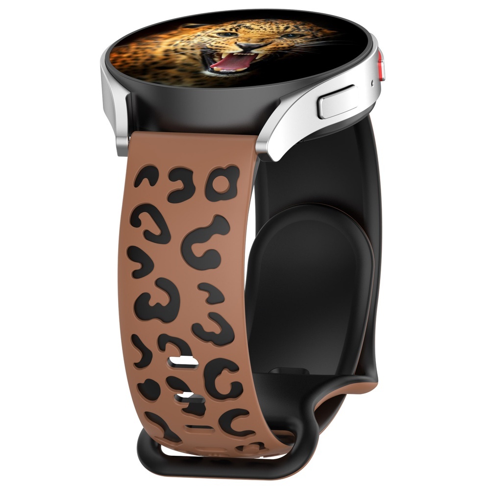Samsung Galaxy Watch 42mm Uyumlu Zore KRD-140 20mm Silikon Kordon Strap Kayış