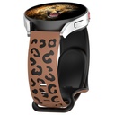 Samsung Galaxy Watch 42mm Uyumlu Zore KRD-140 20mm Silikon Kordon Strap Kayış