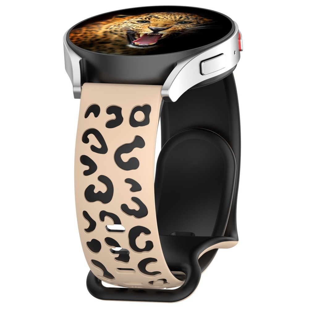 Samsung Galaxy Watch 42mm Uyumlu Zore KRD-140 20mm Silikon Kordon Strap Kayış