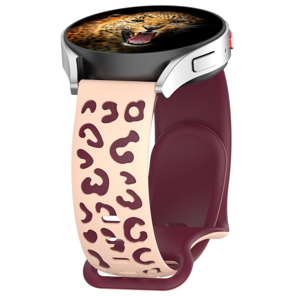 Samsung Galaxy Watch 42mm Uyumlu Zore KRD-140 20mm Silikon Kordon Strap Kayış