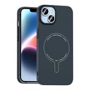 Apple iPhone 14 Uyumlu Kılıf M-Safe Şarj Özellikli Kamera Korumalı Zore Elio Sert PC Kapak