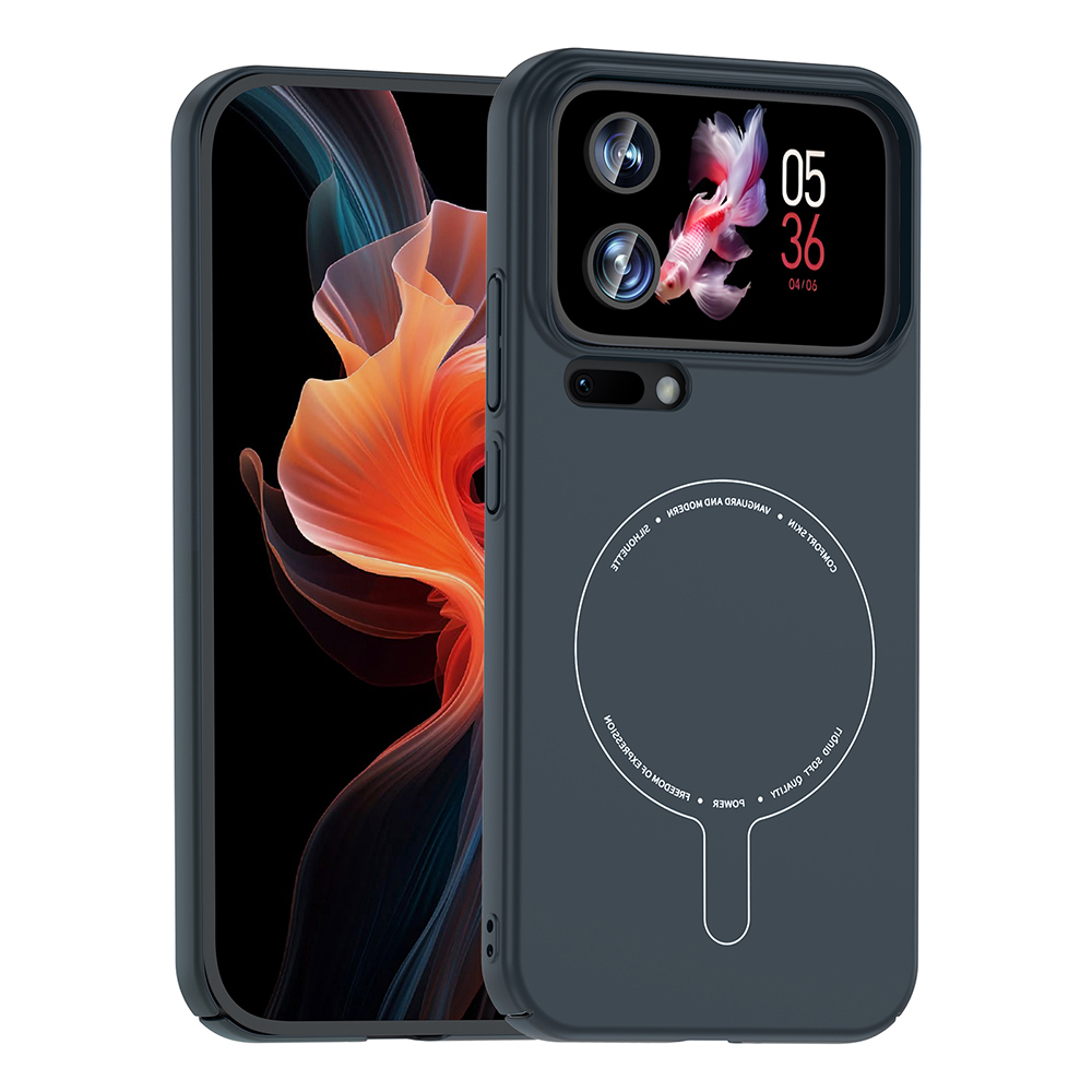 Xiaomi 17 Pro Uyumlu Kılıf M-Safe Şarj Özellikli Kamera Korumalı Zore Elio Sert PC Kapak