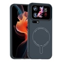 Xiaomi 17 Pro Uyumlu Kılıf M-Safe Şarj Özellikli Kamera Korumalı Zore Elio Sert PC Kapak