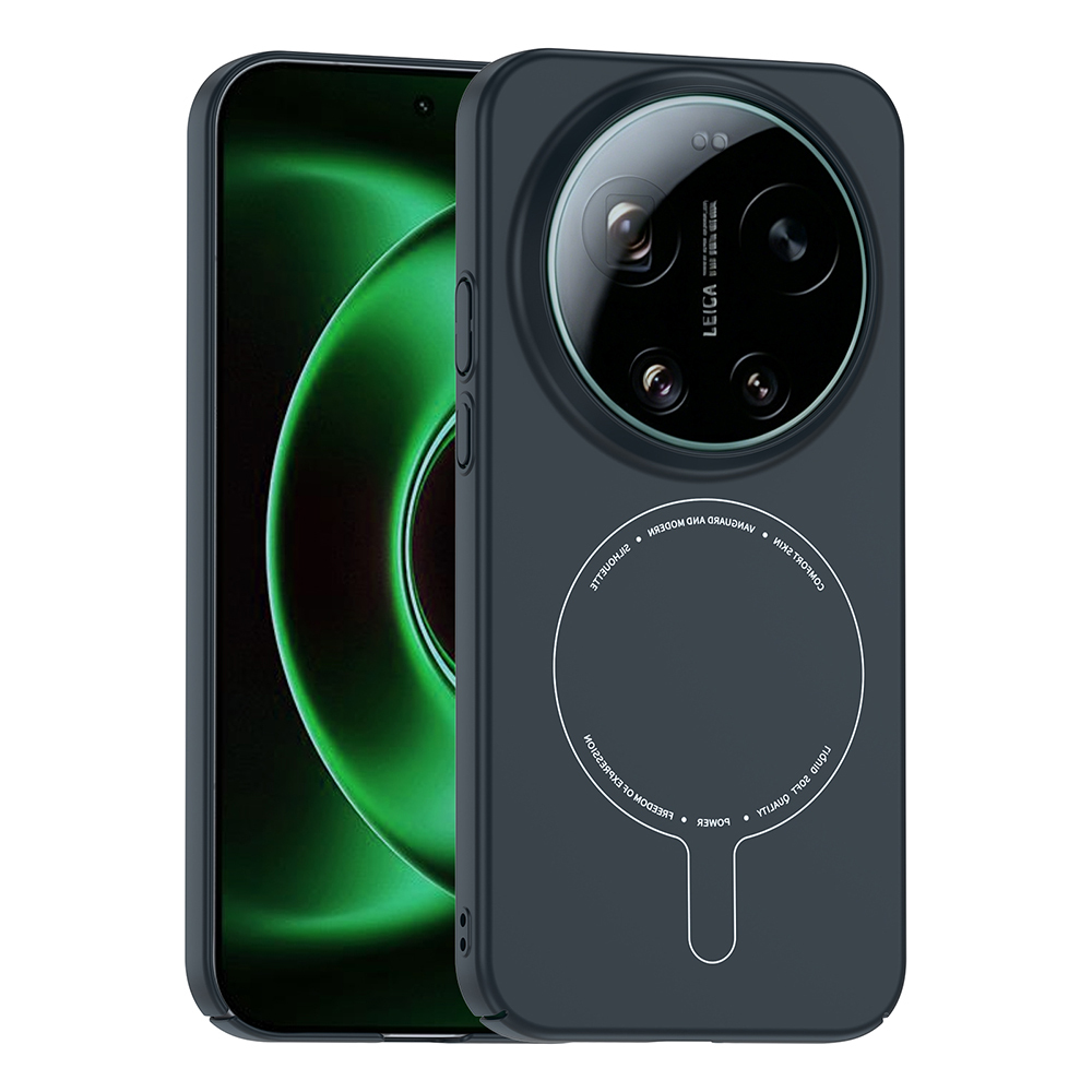 Xiaomi 17 Ultra Uyumlu Kılıf M-Safe Şarj Özellikli Kamera Korumalı Zore Elio Sert PC Kapak