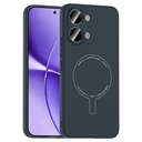 Xiaomi Poco X8 Pro Max Uyumlu Kılıf M-Safe Şarj Özellikli Kamera Korumalı Zore Elio Sert PC Kapak