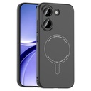 Xiaomi Poco X8 Pro Uyumlu Kılıf M-Safe Şarj Özellikli Kamera Korumalı Zore Elio Sert PC Kapak