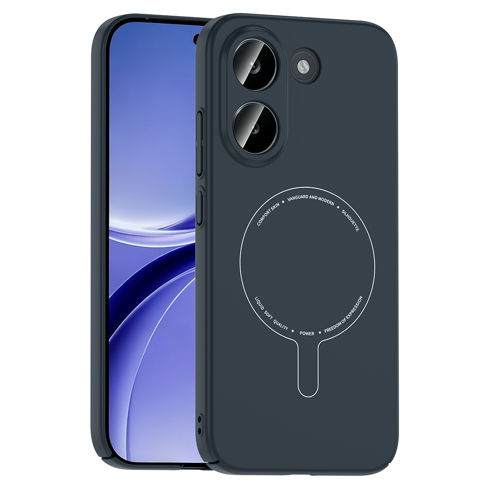 Xiaomi Poco X8 Pro Kılıf M-Safe Şarj Özellikli Kamera Korumalı Zore Elio Sert PC Kapak