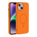 Apple iPhone 14 Uyumlu Kılıf M-Safe Şarj Özellikli Zore Aris Silikon Kapak