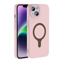 Apple iPhone 14 Uyumlu Kılıf M-Safe Şarj Özellikli Zore Aris Silikon Kapak