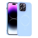 Apple iPhone 14 Pro Max Uyumlu Kılıf M-Safe Şarj Özellikli Kamera Korumalı Zore Elio Sert PC Kapak