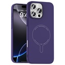 Apple iPhone 16 Pro Uyumlu Kılıf M-Safe Şarj Özellikli Kamera Korumalı Zore Elio Sert PC Kapak