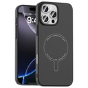 Apple iPhone 16 Pro Max Uyumlu Kılıf M-Safe Şarj Özellikli Kamera Korumalı Zore Elio Sert PC Kapak