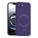 Apple iPhone 16E Uyumlu Kılıf M-Safe Şarj Özellikli Kamera Korumalı Zore Elio Sert PC Kapak