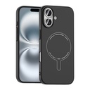 Apple iPhone 17 Uyumlu Kılıf M-Safe Şarj Özellikli Kamera Korumalı Zore Elio Sert PC Kapak