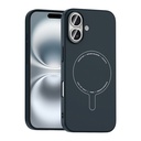 Apple iPhone 17 Uyumlu Kılıf M-Safe Şarj Özellikli Kamera Korumalı Zore Elio Sert PC Kapak