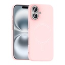 Apple iPhone 17 Uyumlu Kılıf M-Safe Şarj Özellikli Kamera Korumalı Zore Elio Sert PC Kapak
