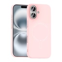 Apple iPhone 17 Uyumlu Kılıf M-Safe Şarj Özellikli Kamera Korumalı Zore Elio Sert PC Kapak