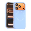 Apple iPhone 17 Pro Uyumlu Kılıf M-Safe Şarj Özellikli Kamera Korumalı Zore Elio Sert PC Kapak