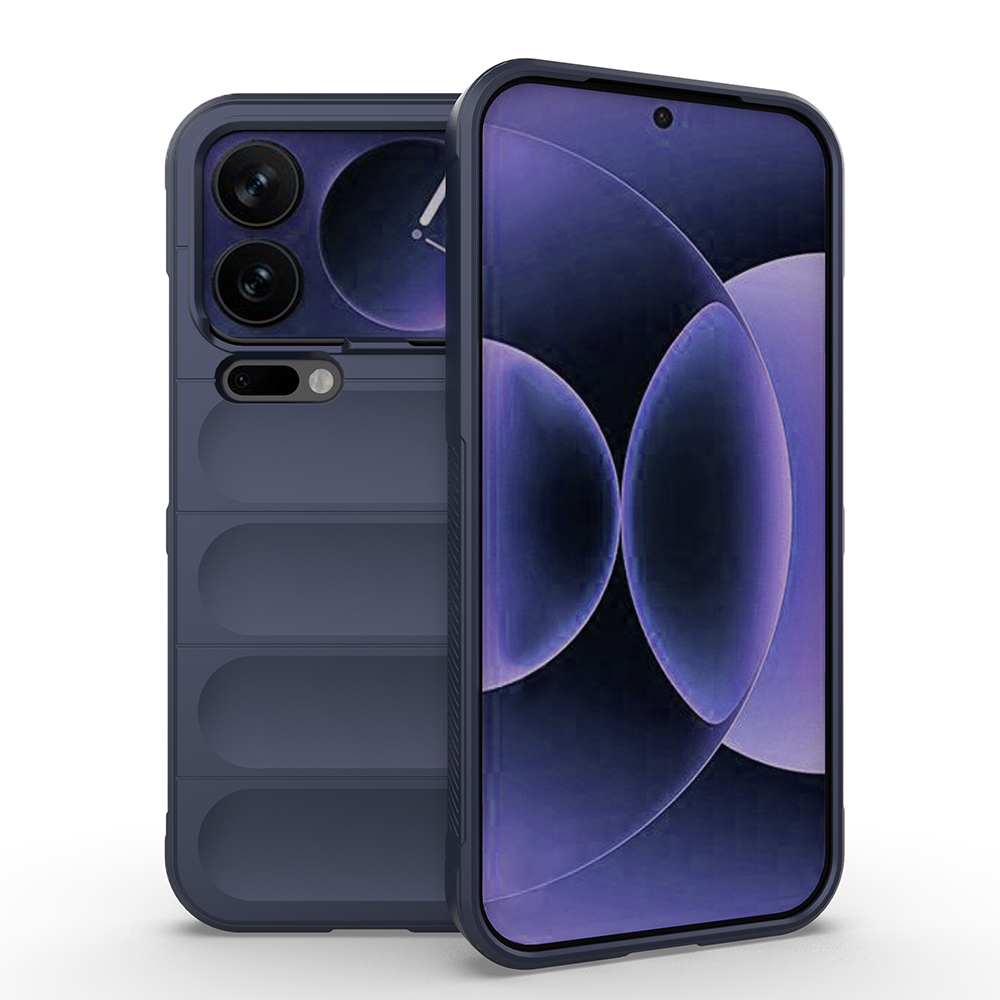 Xiaomi 17 Pro Max Uyumlu Kılıf Esnek TPU Oyuklu Arka Yüzey Tasarımlı Zore Etnik Silikon Kapak
